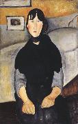 Amedeo Modigliani Young Woman of the People (mk39) oil painting